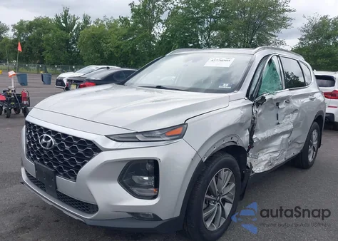 2019 Hyundai Santa Fe Sel Plus from USA, damaged, VIN 5NMS3CAD3KH119747